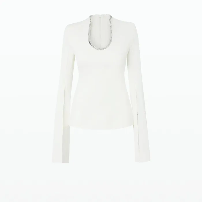 Safiyaa Thais Ivory Top Women Tops