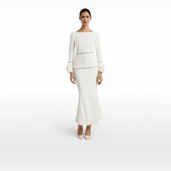 Safiyaa Tottie Ivory Top Women Tops