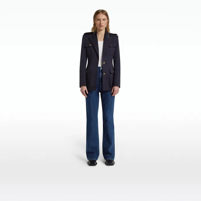 Safiyaa Ursa Midnight Navy Jacket Women Jackets Coats