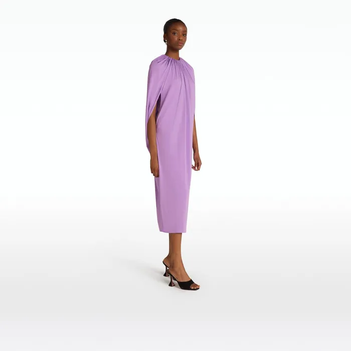 Safiyaa Vellacie Lupine Midi Dress Women Dresses