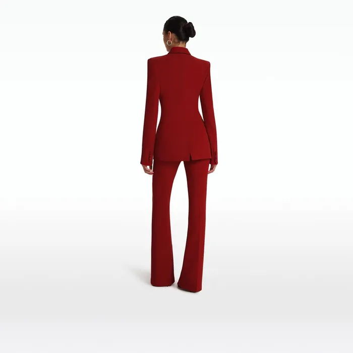 Safiyaa Wynnie Azalea Red Jacket Women Jackets Coats