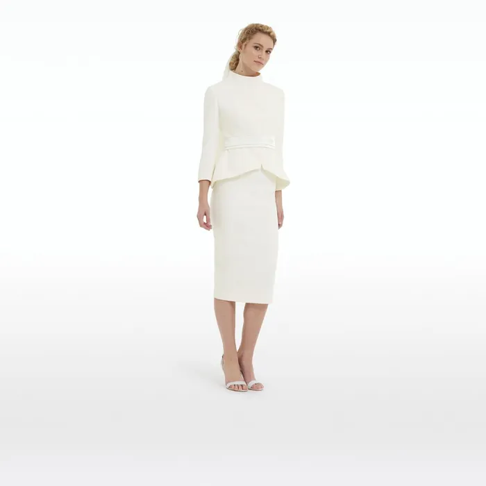Safiyaa Zemira Ivory Jacket Women Jackets Coats