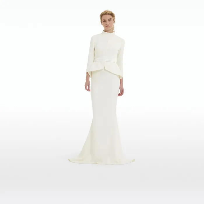 Safiyaa Zemira Ivory Jacket Women Jackets Coats