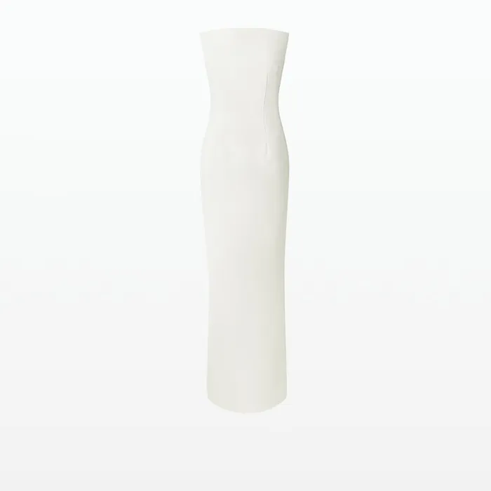 Safiyaa Zuhal Ivory Long Dress Women Dresses