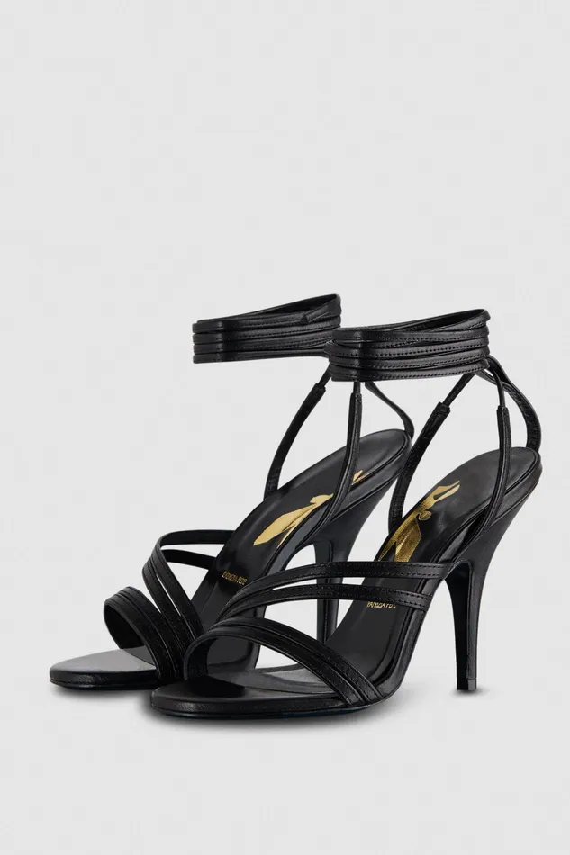 Sandals Women Patrizia Pepe Elegant Heeled Sandals Nero