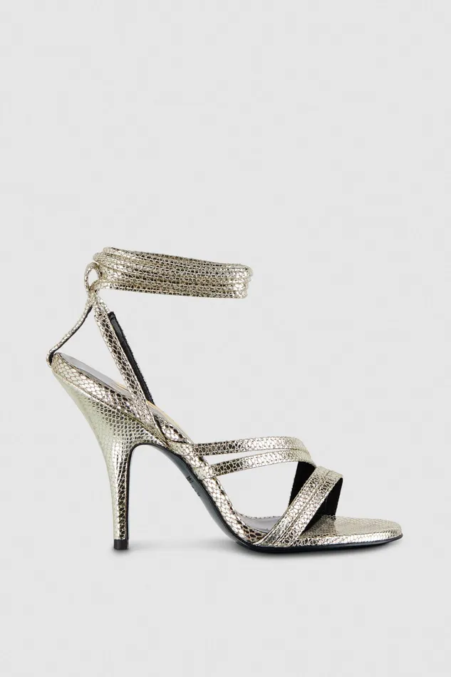 Sandals Women Patrizia Pepe Heeled Sandals Platinum