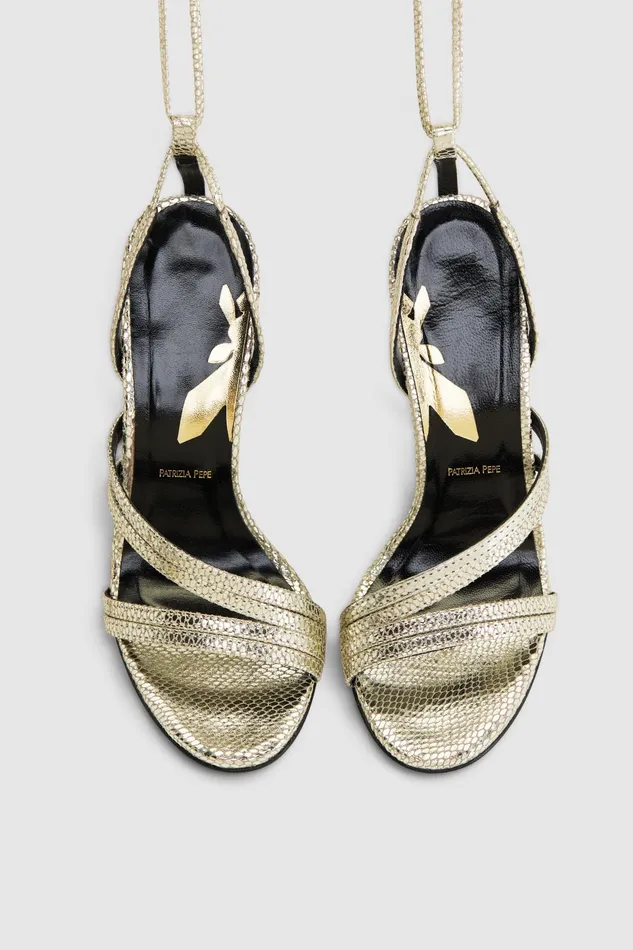 Sandals Women Patrizia Pepe Heeled Sandals Platinum