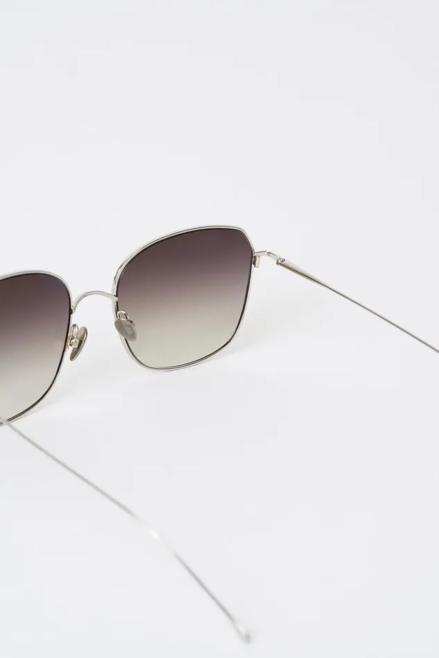 Santorini Sunglasses Silver Women Rodebjer Eyewear