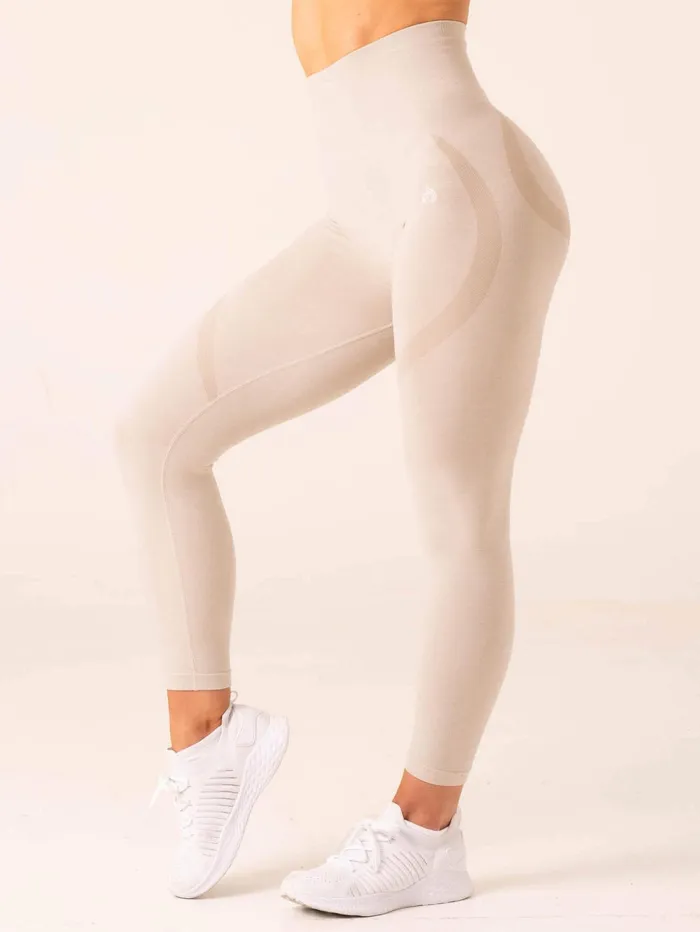 Sculpt Seamless Leggings 8211 Stone Marl Women Ryderwear Leggings