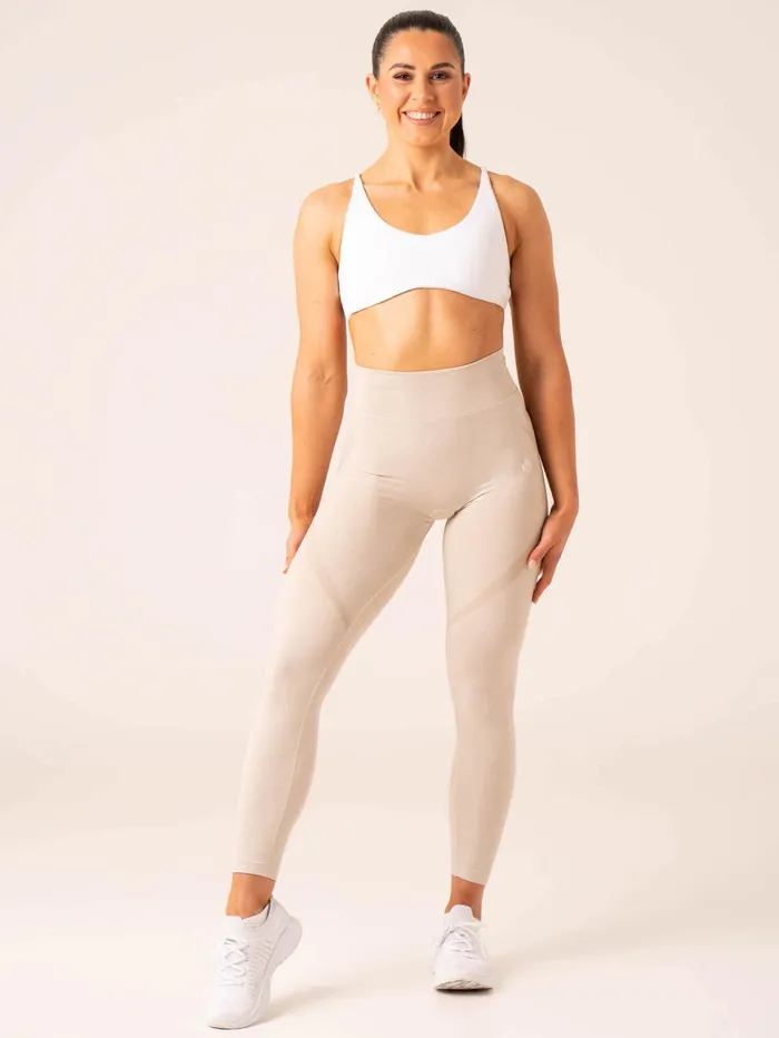 Sculpt Seamless Leggings 8211 Stone Marl Women Ryderwear Leggings
