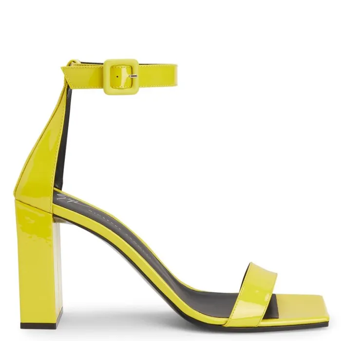 Shangay Buckle Yellow Women Giuseppe Zanotti Sandals