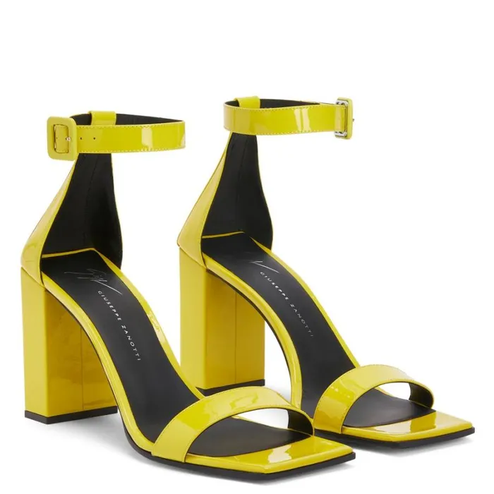 Shangay Buckle Yellow Women Giuseppe Zanotti Sandals