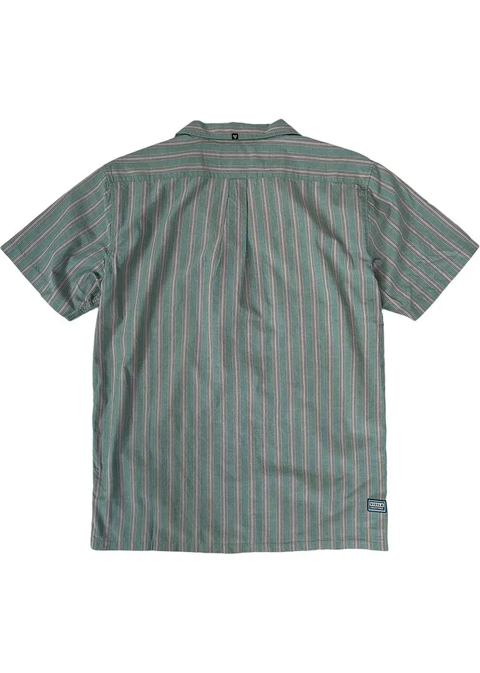 Shirts and Flannels Men Vissla Creators Squash Tail Stripe Eco Ss Shirt Smokey Jade Shirts and Flannels Men Vissla Creators Squash Tail Stripe Eco Ss Shirt Smokey Jade