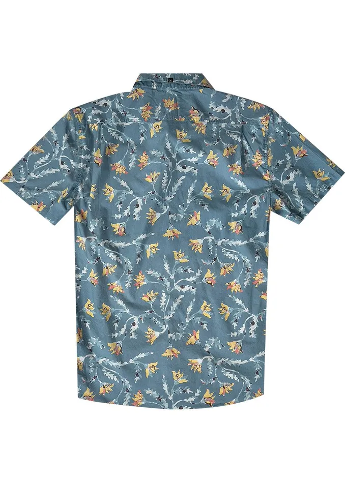 Shirts and Flannels Men Vissla Sight Study Eco Ss Shirt Night