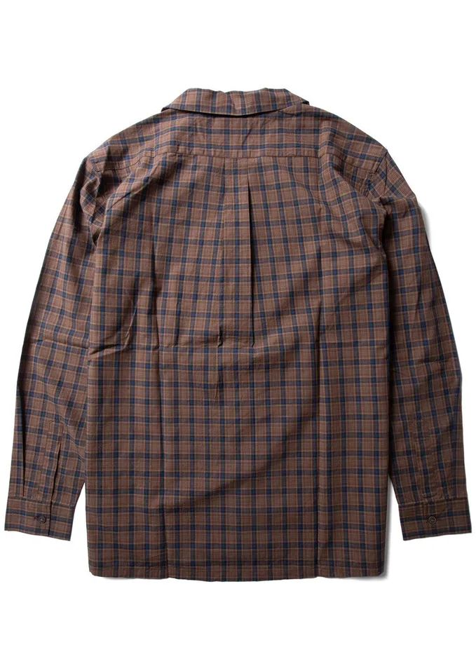 Shirts and Flannels Men Vissla Undefined Lines Eco Ls Shirt Chocolate Shirts and Flannels Men Vissla Undefined Lines Eco Ls Shirt Chocolate