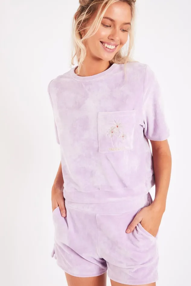 Shorts Purple 8211 SCOTTY SEALAKE Purple Women Banana Moon Shorts and Playsuits