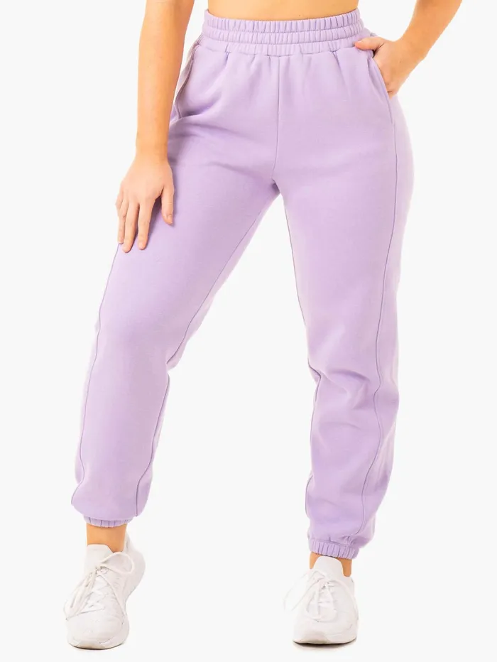 Sideline Track Pants 8211 Lilac Women Ryderwear Pants