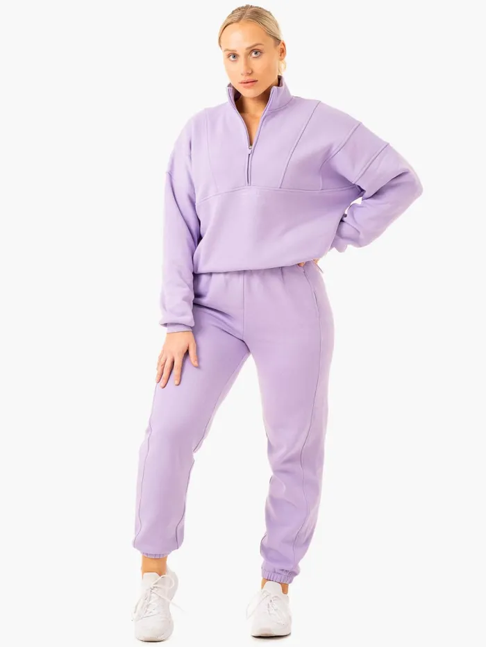Sideline Track Pants 8211 Lilac Women Ryderwear Pants