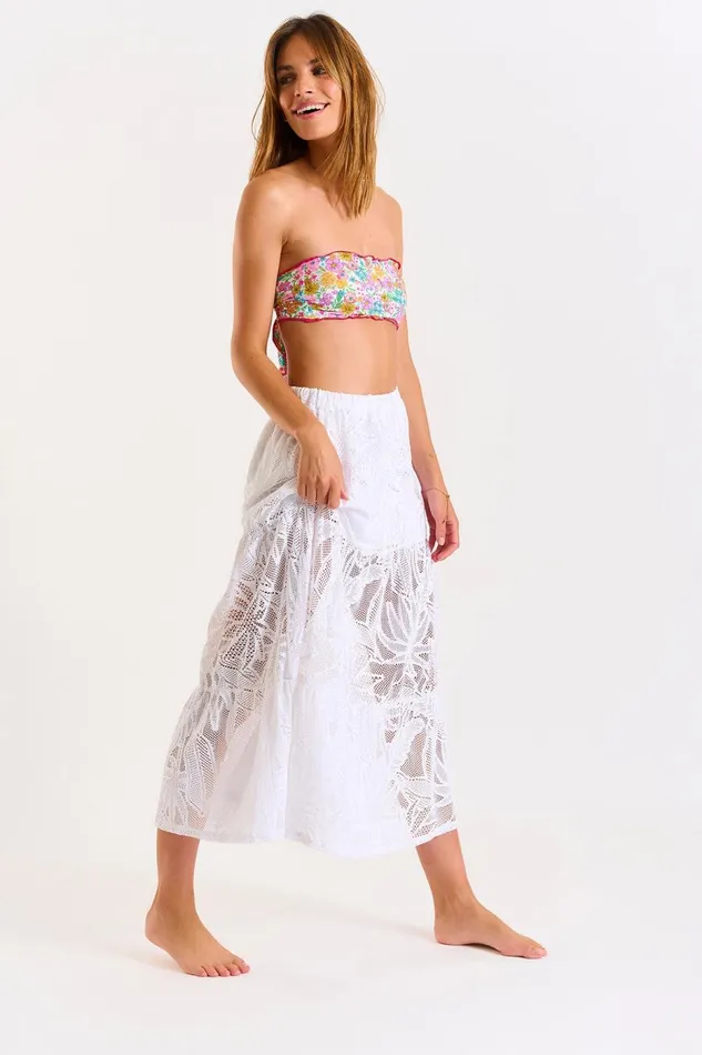 Skirt White 8211 ENARA COCOBEACH White Women Banana Moon Skirts