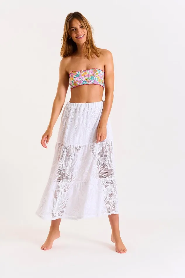 Skirt White 8211 ENARA COCOBEACH White Women Banana Moon Skirts