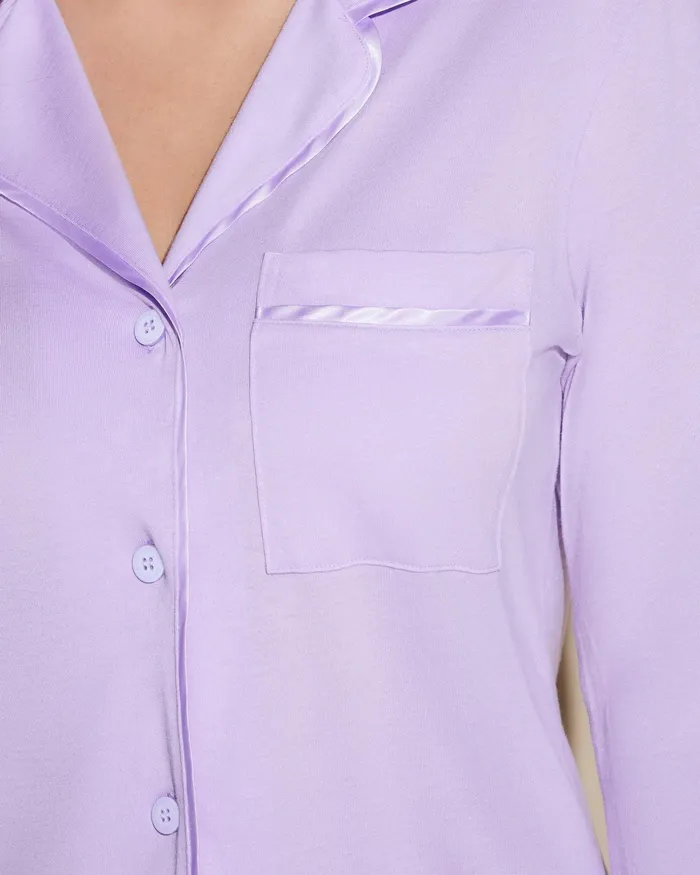 Sleep Shirts Women Cosabella Bella Nightshirt Icy Violeticy Violet