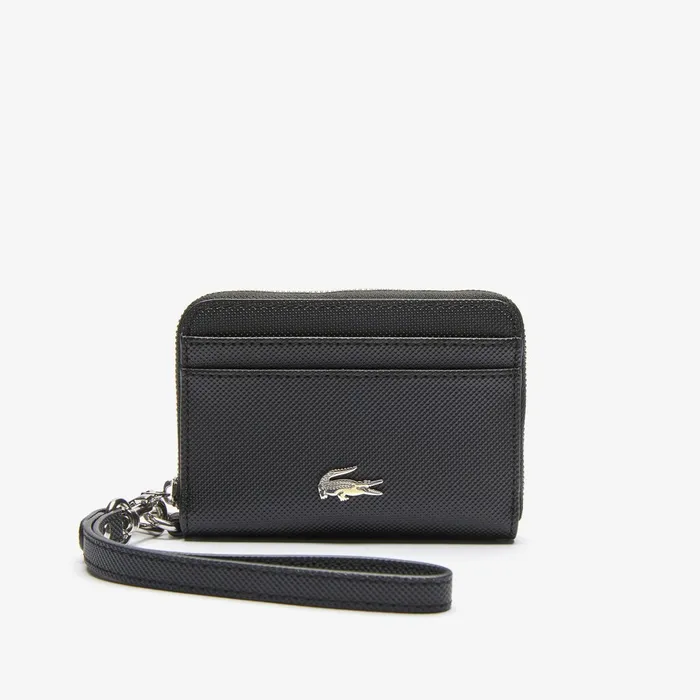 Small Leather Goods Lacoste Womens Daily Classic Small Coated Canvas Wallet Black Online Small Leather Goods Lacoste Womens Daily Classic Small Coated Canvas Wallet Black Online