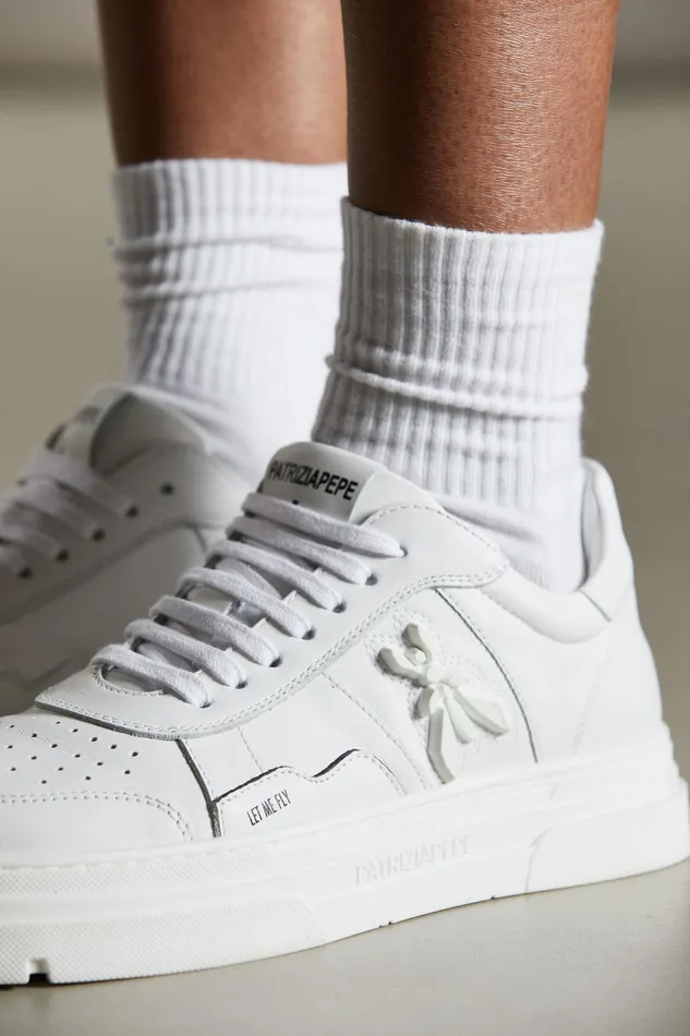 Sneakers Women Patrizia Pepe Pepe Sneakers Off White