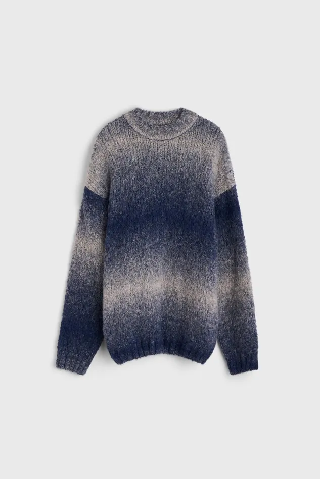 Sri Knitted Sweater Utility Blue Women Rodebjer Knitwear