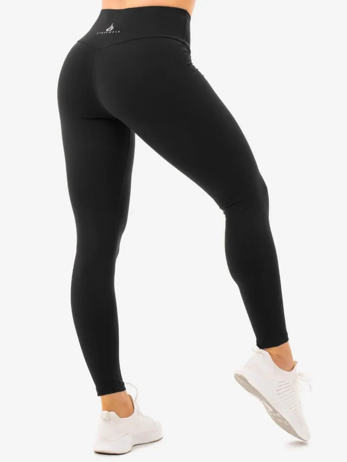 Staples High Waisted Leggings 8211 Black Women Ryderwear Leggings