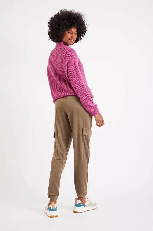 Sweater Pink 8211 CHARLES KELYAN Pink Women Banana Moon Sweaters