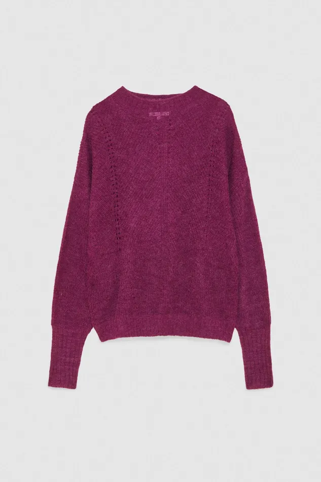 Sweaters Women Patrizia Pepe Soft WoolBlend Sweater Futuristic Purple