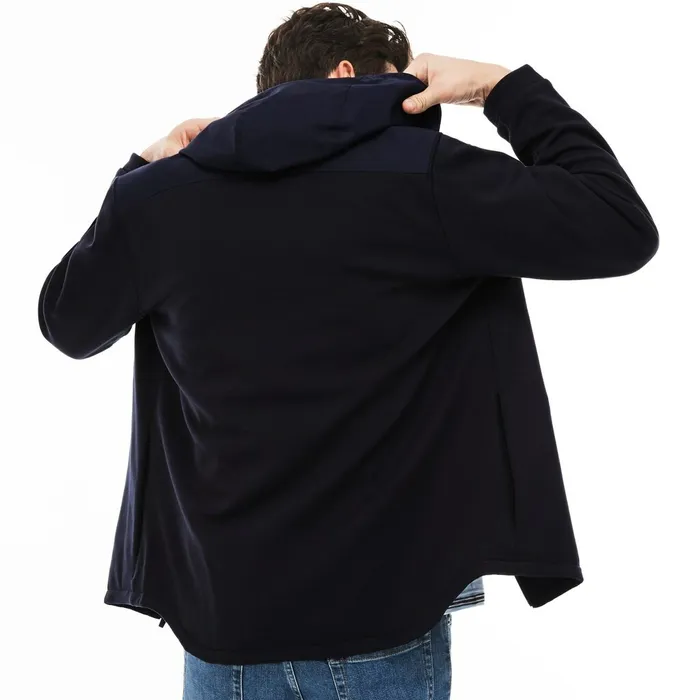 Sweatshirts Lacoste Mens Reversible Zip Sweatshirt Navy Blue Shop