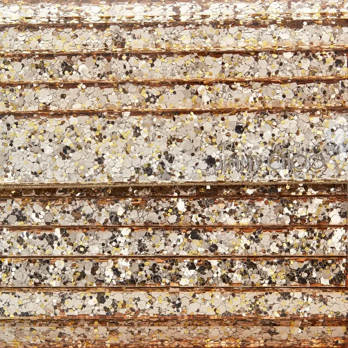 Sweetie Metallic Dgrad Glitter Plexi Clutch Bag Rose Goldgoldsilver Women JIMMY CHOO Evening Bags