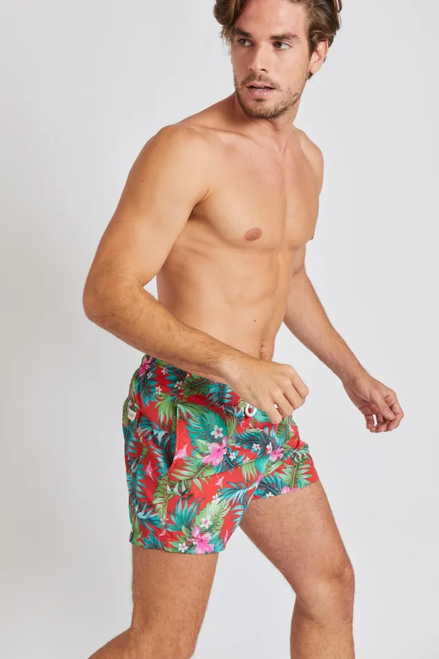 Swim Shorts Red 8211 RUBEN MAHALOMEN Red Men Banana Moon Men Collection Swim Shorts Red 8211 RUBEN MAHALOMEN Red Men Banana Moon Men Collection