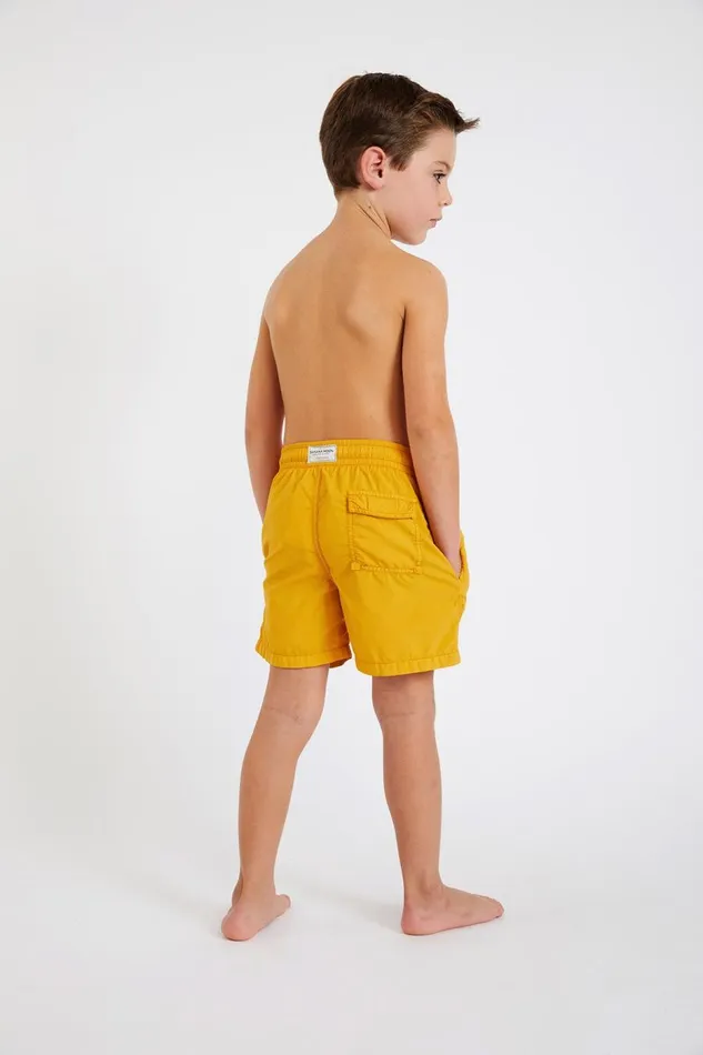 Swim Shorts Yellow 8211 M AIR BASTOU Yellow Kids Banana Moon Girl and Boy