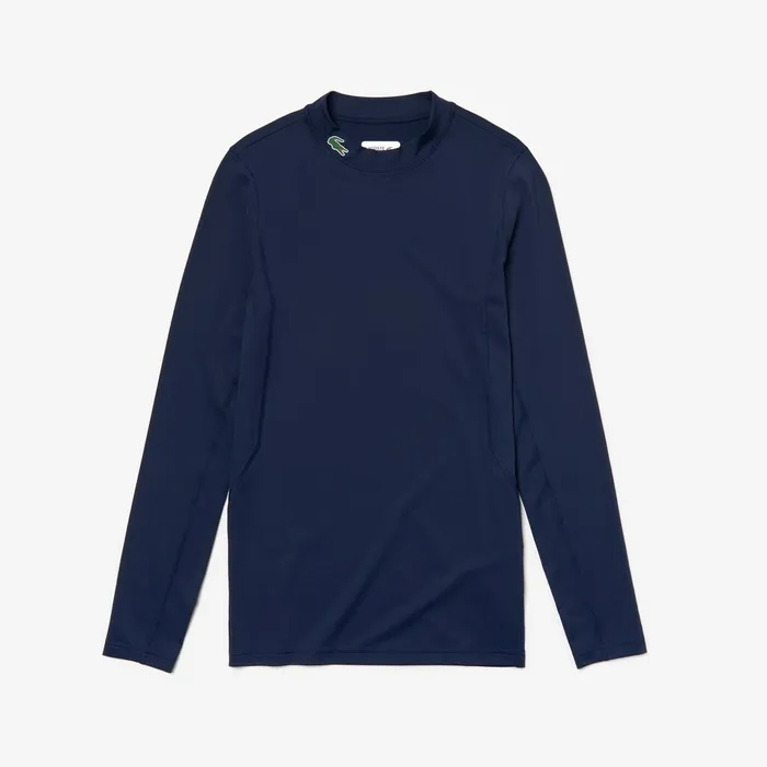 TShirts Lacoste Mens SPORT Technical Jersey Tshirt Navy Blue Popular