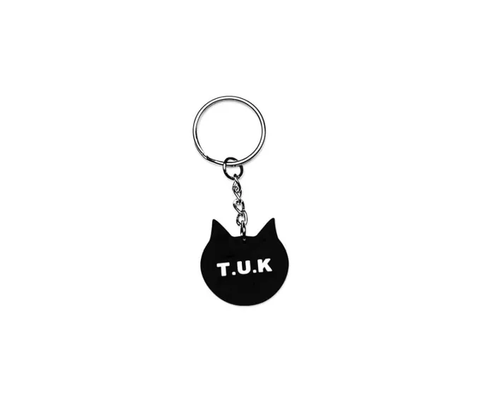TUK Black Skull and Crossbones Rubber Sole Keychain Adult TUK Shoes Stickers Pins Patches Totes TUK Black Skull and Crossbones Rubber Sole Keychain Adult TUK Shoes Stickers Pins Patches Totes