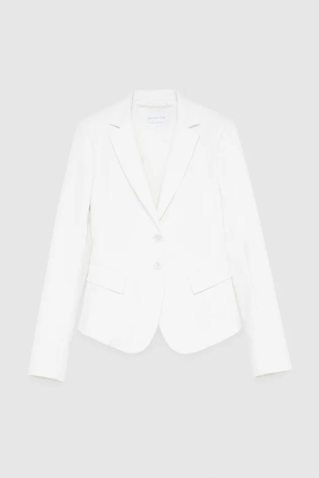 Tailleur Women Patrizia Pepe 2Button Slim Jacket Bianco