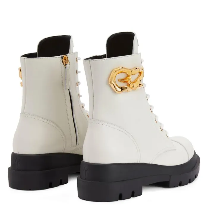 Tankie Boot White Women Giuseppe Zanotti Boots