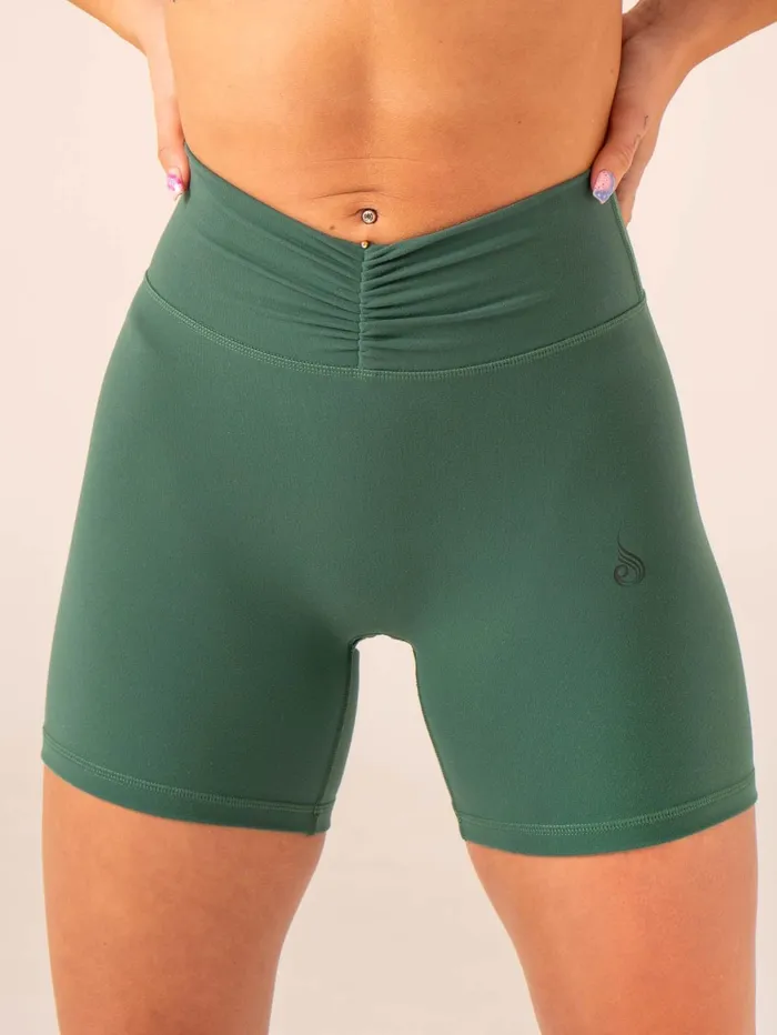 Tempo Shorts 8211 College Green Women Ryderwear Gym Shorts