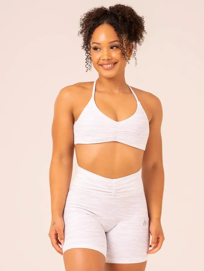Tempo Sports Bra 8211 Snow Grey Marl Women Ryderwear Sports Bras