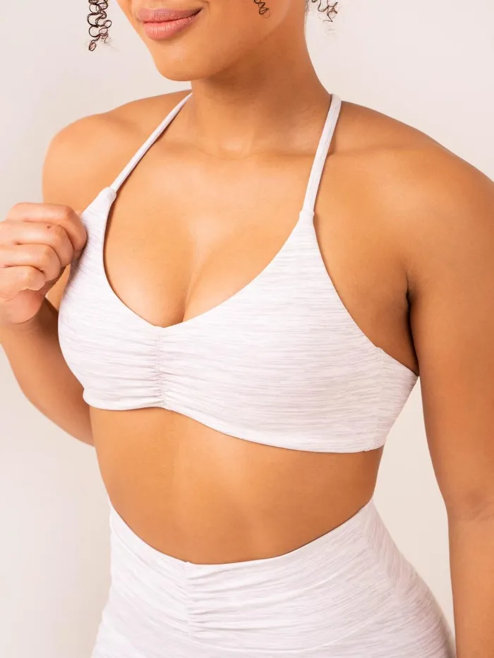 Tempo Sports Bra 8211 Snow Grey Marl Women Ryderwear Sports Bras