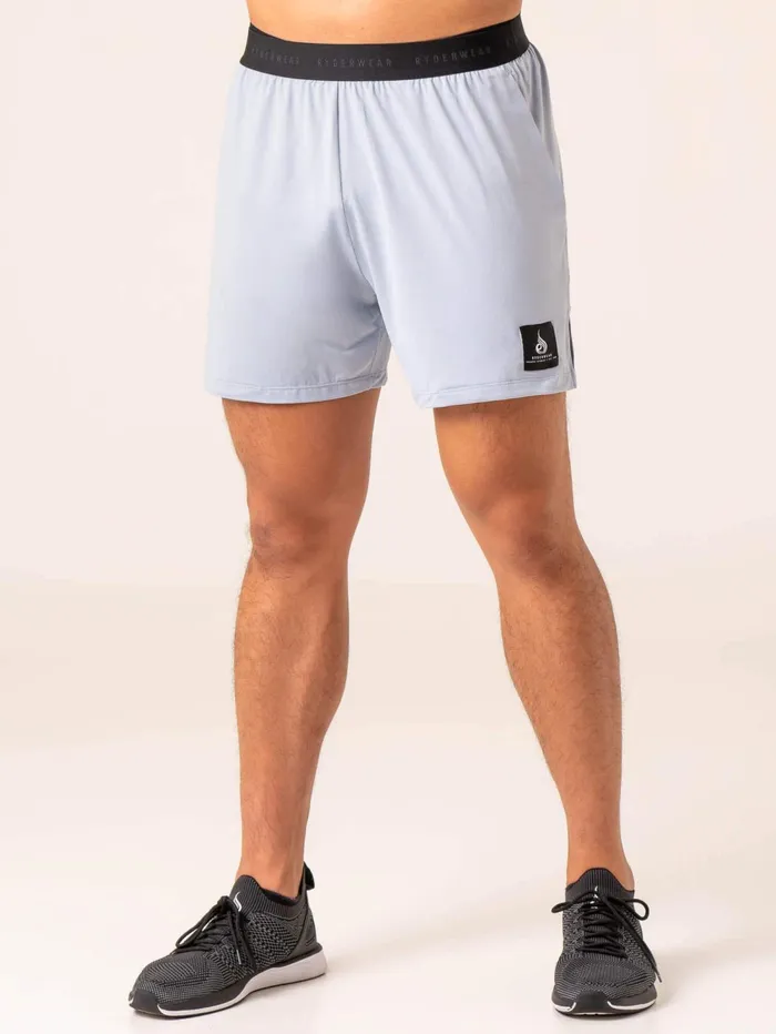 Terrain Mesh Gym Shorts 8211 Ice Blue Men Ryderwear Gym Shorts