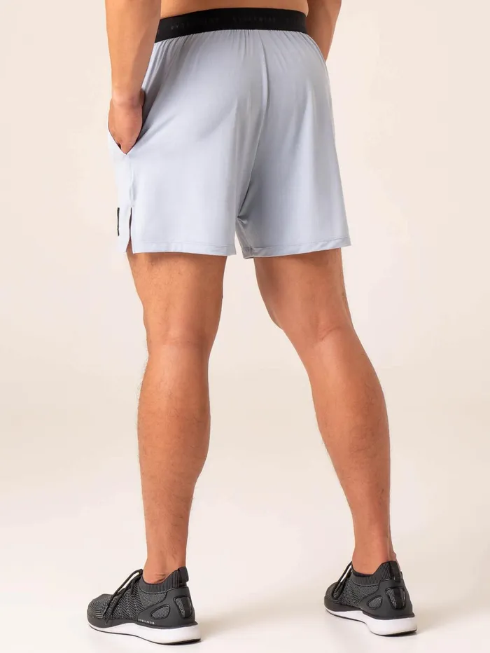Terrain Mesh Gym Shorts 8211 Ice Blue Men Ryderwear Gym Shorts