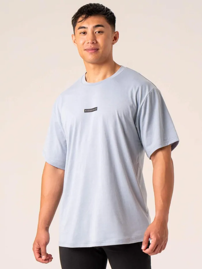 Terrain TShirt 8211 Ice Blue Men Ryderwear TShirts