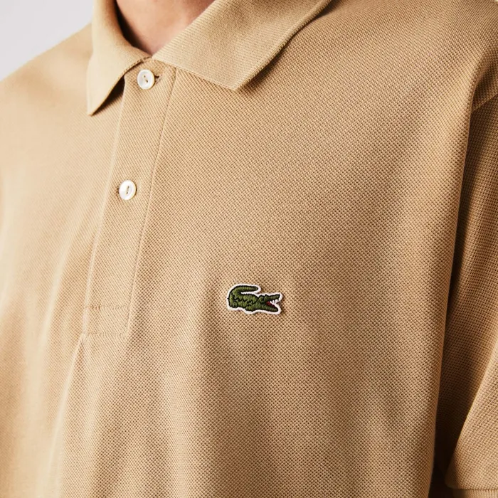 The Original Polo Lacoste Mens L1212 Polo Beige Online