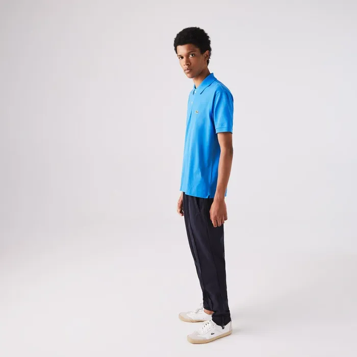 The Original Polo Lacoste Mens L1212 Polo Blue Casaul