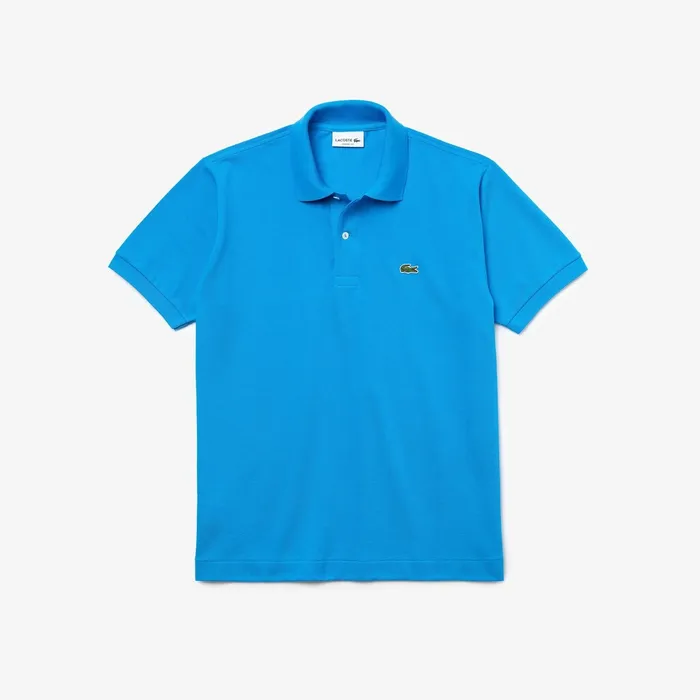 The Original Polo Lacoste Mens L1212 Polo Blue Casaul