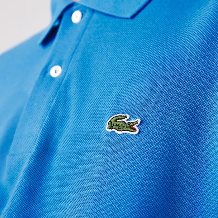 The Original Polo Lacoste Mens L1212 Polo Blue Casaul