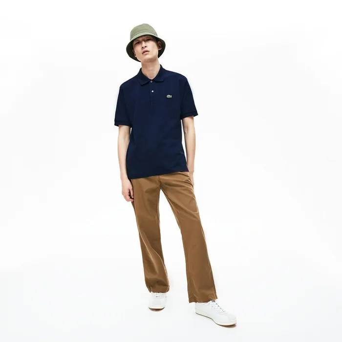The Original Polo Lacoste Mens L1212 Polo Navy Blue Popular